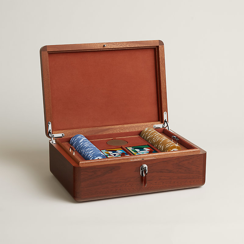 Casaque Jeux d'Ordre poker box | Hermès USA